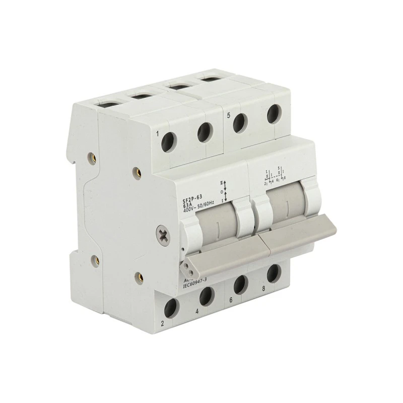DIN Rail Changeover Switch 125A